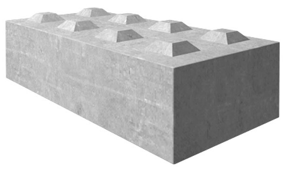 Betongkloss størrelse 160-80-40