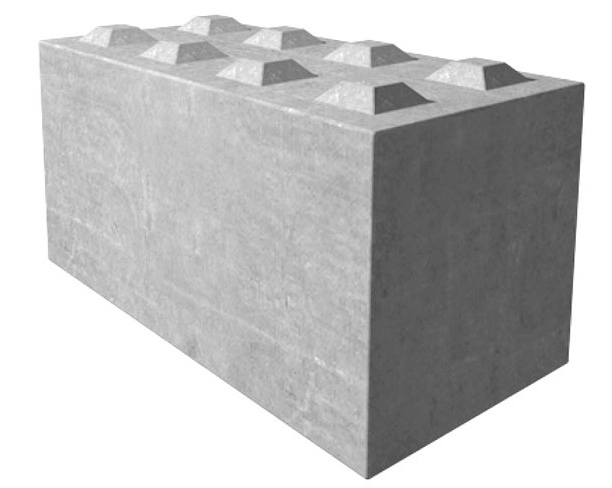 Betongkloss størrelse 160-80-80